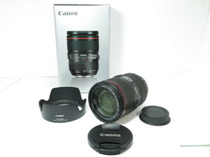 【 中古品 】Canon EF 24-105mm F4 L IS II USM (2型)レンズ EW-83Mフード付き キヤノン [管CN2630]