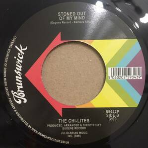 7” ★ ビヨンセ ネタ The Chi-Lites - Are You My Woman? ★ Jay-Z Beyonce オルガンバー レコード サバービア フリーソウル funk45 muroの画像2