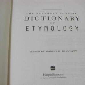 辞書洋書 4冊 Dictionary of Etymology、Merriam-Webster's、College Dictionary、Oxford English Etymology C8の画像4