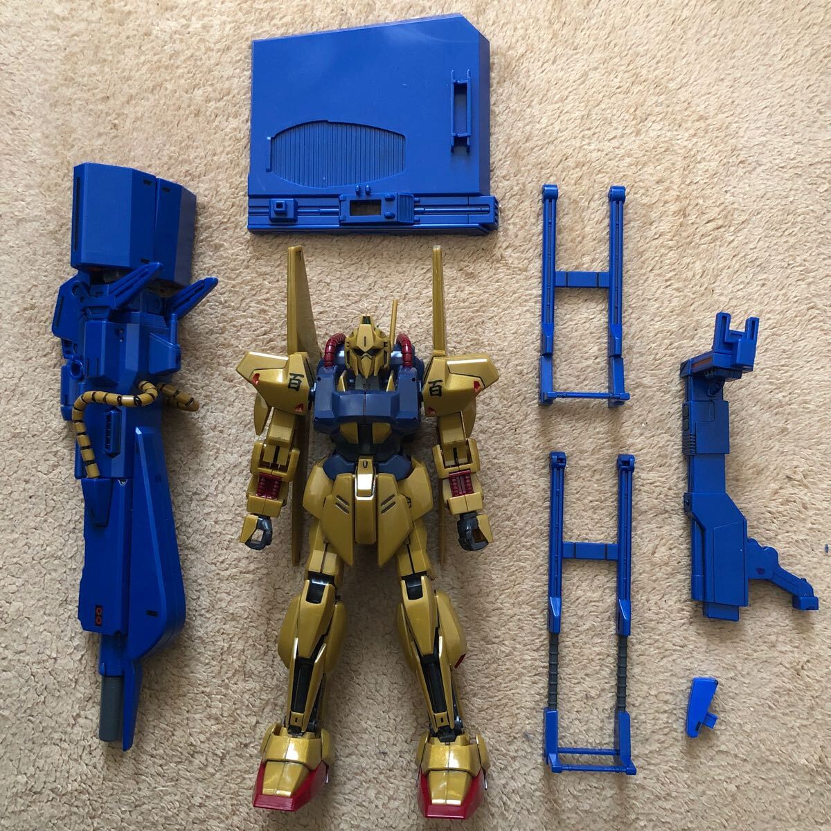 高达 Gundam Gunpla 百式 Mega Bazooka 发射器 HG 涂装完成品, 特点, 高达, 完成的产品