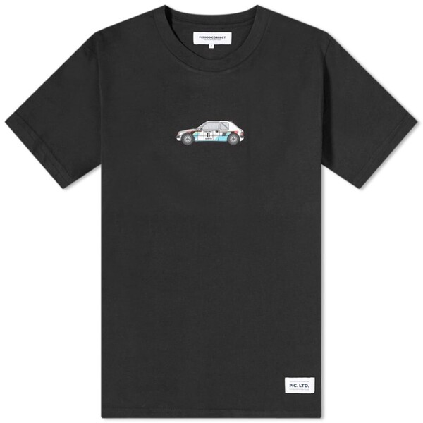 period correct ピリオド コレクト P.C.LTD PEUGEOT 205 tee プジョー 205GTI ラリー rally Tシャツ 新品 未使用 S サイズ 送料無料 Tee