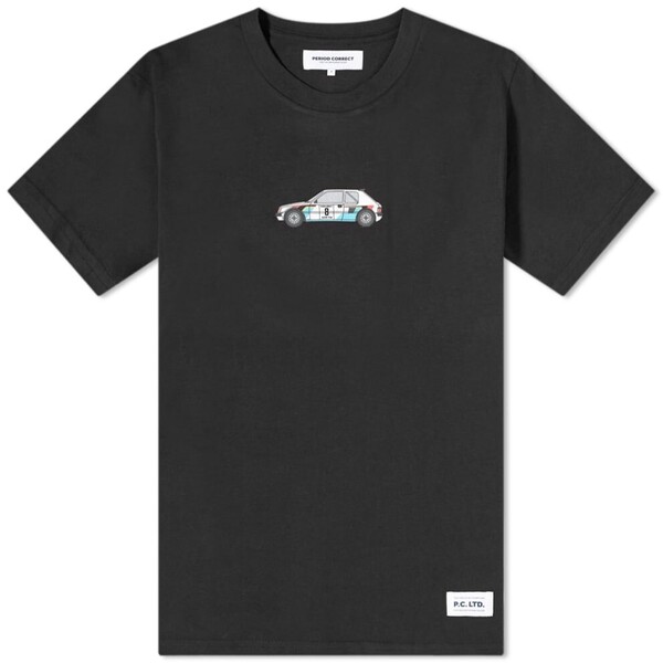 period correct ピリオド コレクト P.C.LTD PEUGEOT 205 tee プジョー 205GTI ラリー rally Ｔシャツ 新品 未使用 S サイズ 送料無料 Tee