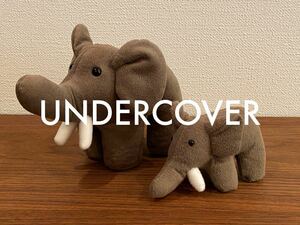 undercover エレファント ゾウ ぬいぐるみ アンダーカバー フィギュア 98-99 aw