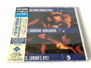 美品 見本盤 ブギ・ダウン・プロダクションズ BOOGIE DOWN PRODUCTIONS ライブ・ハードコア・ワールドワイド LIVE HARDCORE WORLDWIDE