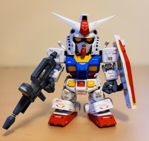 SDガンダム クロスシルエットRX-78-2 ガンダム 全塗装 完成品