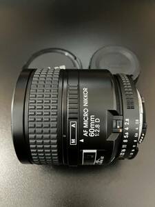 ニコン Nikon AF MICRO NIKKOR 60mm F2.8D 1:2.8　マイクロニッコール　オートフォーカスレンズ　現状品　3028405