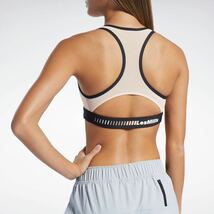 Reebok リーボック　LesMills（レズミルズ）Lux レーサー パッディド スポーツ タンクトップ　トップス　オレンジ系_画像2