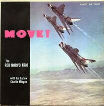 LP 輸入盤 RED NORVO TRIO／MOVE！(SAVOY MG 12088) ’68年リリース。オリジナル盤_画像1