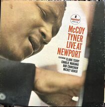 LP 輸入盤 McCOY TYNER LIVE AT NEWPORT ('63年 Impulse!) 状態M−_画像1