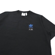 ADIDAS ORIGINALS ビッグサイズ ロゴプリントTシャツ XO ブラック コットン 大阪限定モデル KEY CITY TEE OS GQ8322 2020年モデル_画像5