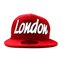 NEW ERA ベースボールキャップ 58.7CM レッド ウール NORTH LONDON_画像2