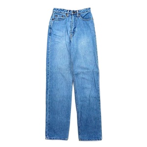 LEVI'S ハイウエストデニムパンツ 29 ブルー アイスウォッシュ W515-0227 90年代 日本製