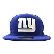 NEW ERA ベースボールキャップ 7 1/4 ブルー NFL ニューヨークジャイアンツ NEW YORK GIANTS_画像1