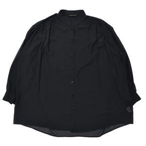 伊太利屋 シースルー オーバーシャツ 11 ブラック ポリエステル LA MODA GOJI 日本製