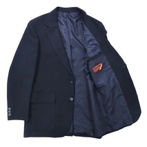 LEVI'S ACTION SUIT 2Bテーラードジャケット L ネイビー ウール STA-PREST スタプレ 80年代_画像6