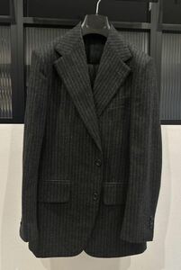 [ regular price 25 ten thousand ]husbands paris 2B suit size46 / Vintage godard haberdasheryre shop renoma John Lobb at Lee niceline