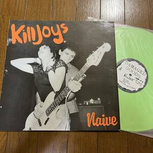 KILLJOYS LPレコード　PUNK POWERPOP NEOMODS BTF KBD