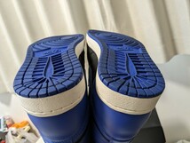 2013年 NIKE AIR JORDAN 1 RETRO HIGH OG VARSITY ROYAL US8.5 26.5cm ナイキ エアジョーダン ロイヤル 靴 ジョーダン ハイカット_画像7