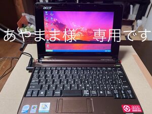 acer.Aspire.one.ZG5 エイサー　Windows XP