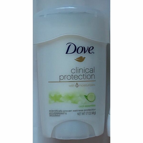 Dove　ダヴ　クリニカルプロテクション　クールエッセンシャルズ　制汗剤デオドラントスティック　敏感肌用