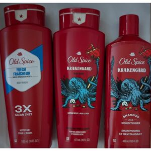 オールドスパイスOld Spice　フレッシュ　クラーケンガード　ボディソープ　2in1シャンプー&コンディショナー