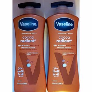 ヴァセリンVaseline　ボディローション　ココアラディアント　ココアバター　翌々日着