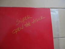 ★ジャパメタ★SNIPER スナイパー★OPEN THE ATTACK★LP★輸入盤★中古_画像2