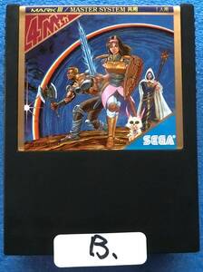 SEGA GOLD CARTRIDGE　ファンタシースター　中古ジャンク品　B