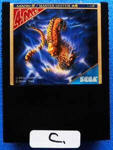 SEGA GOLD CARTRIDGE　R-TYPE　中古ジャンク品　C