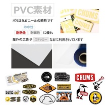 THE NORTH FACE Cutting Sticker NN32347 White カッティング ステッカー 新品 防水素材_画像4