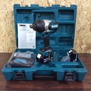 【WH-9954】未使用 makita マキタ 充電式 インパクトレンチ TW1001DRGX 18V 6.0Ah [バッテリー2個+充電器] 純正フルセット