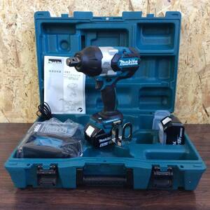 【WH-9958】未使用 makita マキタ 充電式 インパクトレンチ TW1001DRGX 18V 6.0Ah [バッテリー2個+充電器] 純正フルセット