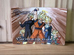 新品　未使用　当時　dragonball z ドラゴンボール akira toriyama 初期　vintage retoro 下敷き　サイヤ人