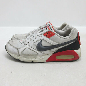 Q■【27.5cm】ナイキ/NIKE エアマックス アイヴォAIR MAX IVO ランニングシューズ■白/MENS/17【中古】