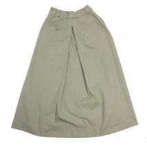 G■ディッキーズ/dickies Aラインロングスカート/181W40CO01【M】カーキ系/LADIES/19【中古】■_画像3