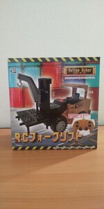 RCフォークリフト イエロー 新品 未開封 フォークリフト イエローオーカー フィギュア ラスト1点