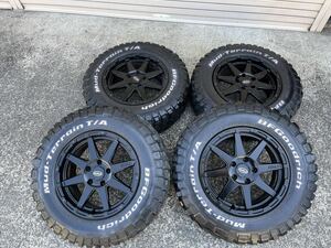 225/75R16 AMJ デリカD5 D:5 デリカ エクストレイル BFグドリッチ BF BFG 235/70R16 215/70R16 MKW MT WORK エクストリームJ　WORK 