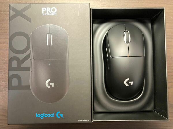 Logicool G PRO X SUPERLIGHT G-PPD-003WL-BK ブラック + corepad