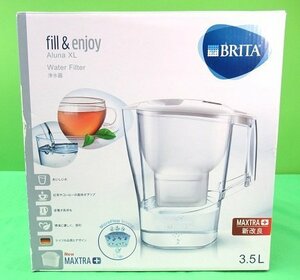 未使用 BRITA ブリタ ポット型浄水器 アルーナ XL マクストラプラス 3.5L Aluna MAXTRA+ カートリッジ1個付き