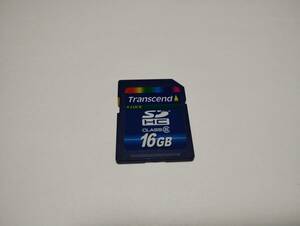 16GB　Transcend　SDHCカード　フォーマット済み　SDカード メモリーカード