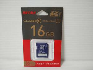 未使用・未開封品　16GB　BUFFALO　SDHCカード SDカード　メモリーカード