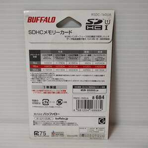 未使用・未開封品 16GB BUFFALO SDHCカード SDカード メモリーカードの画像2