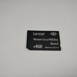 4GB Lexar メモリースティックプロデュオ MEMORY STICK PRO DUO フォーマット済み メモリーカードの画像1