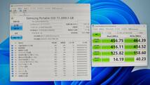 【中古】ポータブルSSD SAMSUNG Portable SSD T3 MU-PT2T0B 2TB USB3.1 TYPE-C_画像5