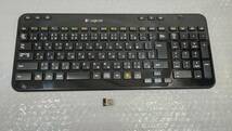 【中古】ワイヤレスキーボード Logicool K360_画像1