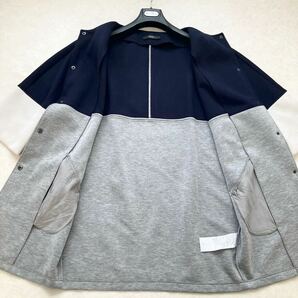 ★大きいサイズ★未使用★マックスマーラ MaxMara WEEKEND L.XL.3L オーバーシルエットボンディングコート ダンボールニット 春アウターの画像6