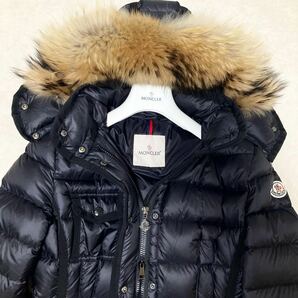 ◆超美品◆モンクレール◆MONCLER 希少サイズ!2/M-L エルミファー HERMIFUR 最高級☆2wayラグジュアリーロングダウンコート 定価378,500円の画像3