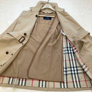 ★超希少★1番大きいサイズ◆美品◆バーバリー BURBERRY 46-48/15-17号/XL-3L メガチェックコンビウールライナー付トレンチコート 定価19万の画像4