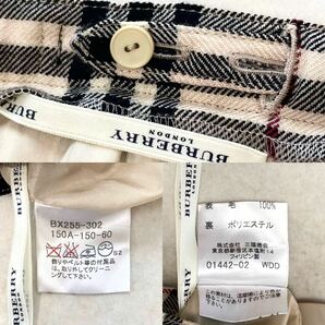 ★バーバリーロンドン★BURBERRY 150サイズお嬢様フォーマルアンサンブル6点フルセット☆セレモニースーツ 卒業式 入学式 発表会 通学の画像7