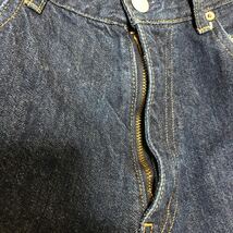 送料無料 21SS COMOLI × WISM UNITE DENIM INDIGO サイズ1 インディゴ ジーンズ デニムパンツ WISM別注 コモリ5pデニム S03-03022_画像7